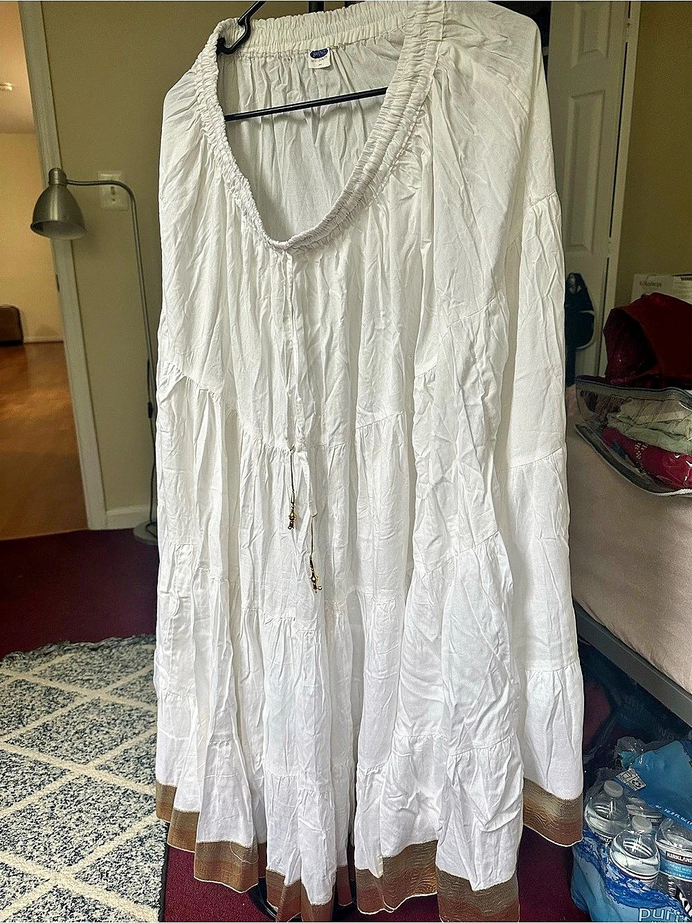 Women's White Maxi Dress